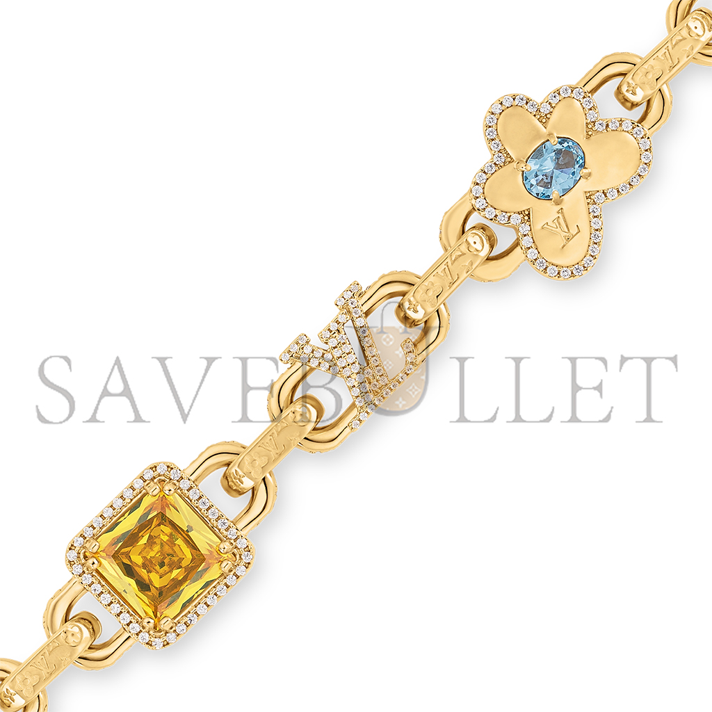 l**is V*t*n paradise stone bracelet m1594m